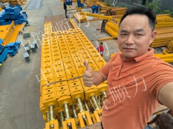 Telescopic Attachement Pull Rod Tower Crane Spare Parts